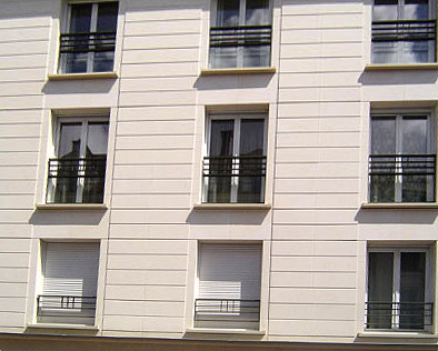 Revêtement de façade en pierre type Anstrude